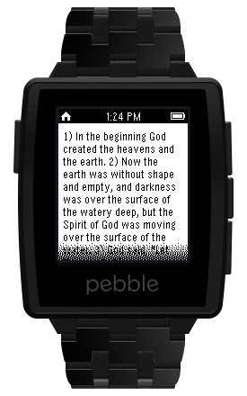 Bible for Pebble
